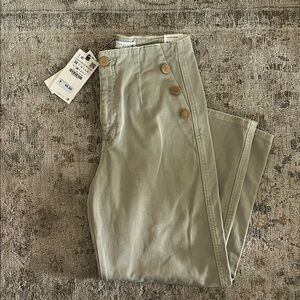 Zara Tan Chinos Classic Cotton Twill